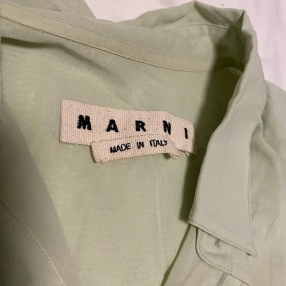 Marni Green Short Sleeve Shirt - Picture 3 of 4